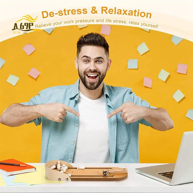 

A69P-Mini Bowling Game Set, Children's Bowling Set Suitable For Early Development Of Education