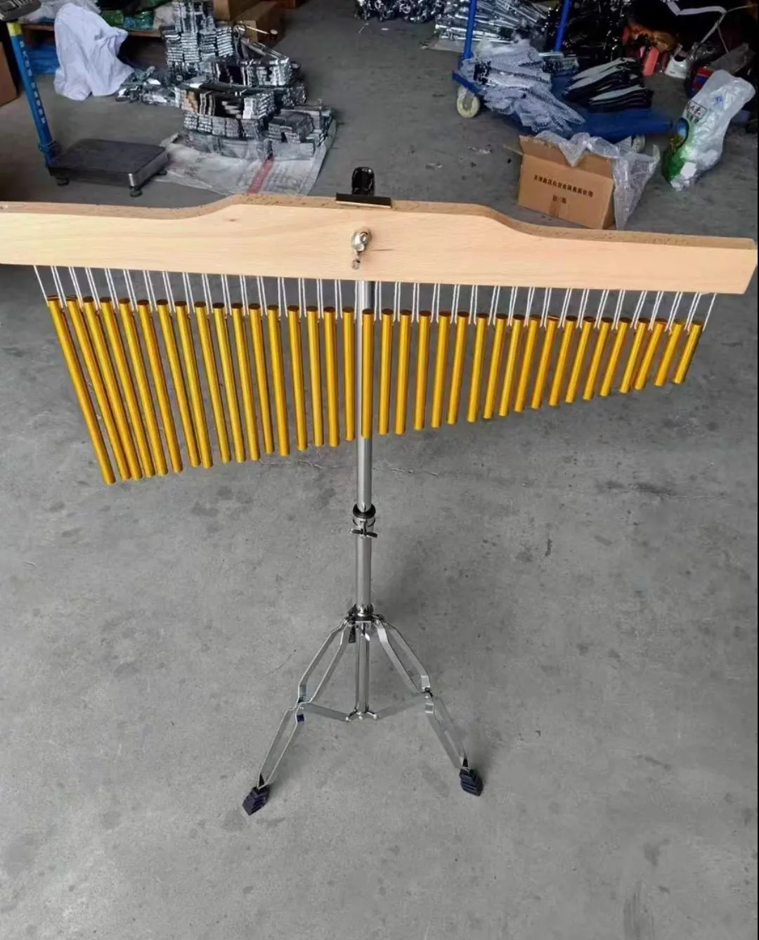 Percussion Instrument, 36-Tone Double Row Chime, 25-Tone Wind Chime, 36-Tone Handheld Circular Chime, Drum Kit Accessories