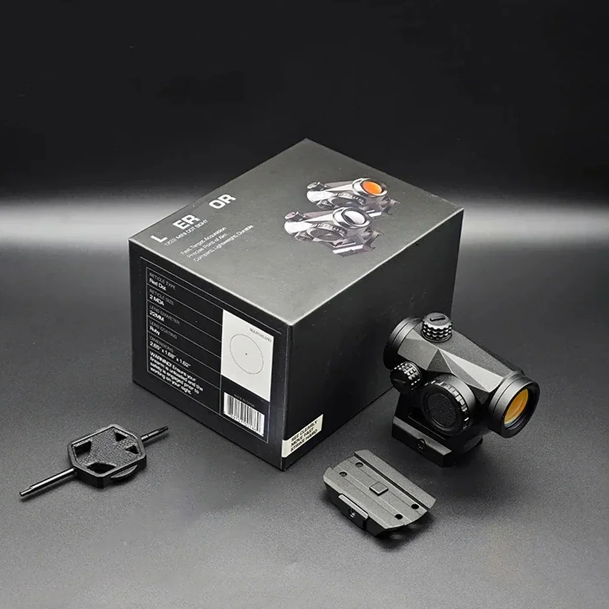 التكتيكية 1X22 Gen ll ريد دوت البصر 2MOA Dot Shake'N Wake السيارات متعددة الشعاع البصرية البصر كوليماتور للصيد