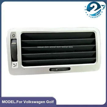 1組銀色空調出風口前儀表板中央控制台出風口,適用於福斯寶來、捷達、高爾夫MK4,零件號:1J1819703E、1J1819704E 10 最佳銷售 博拉通風口高爾夫mk4 - №7