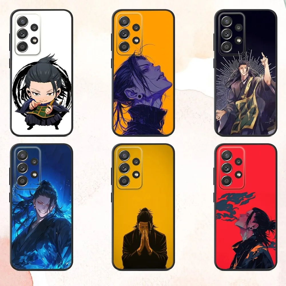 

J-Jujutsu K-Kaisen Geto Suguru Phone Case For Samsung S25,S24,S21,S22,S23,S30,Ultra,S20,Plus,Fe,Lite,Note,10,9,5G Black Cover