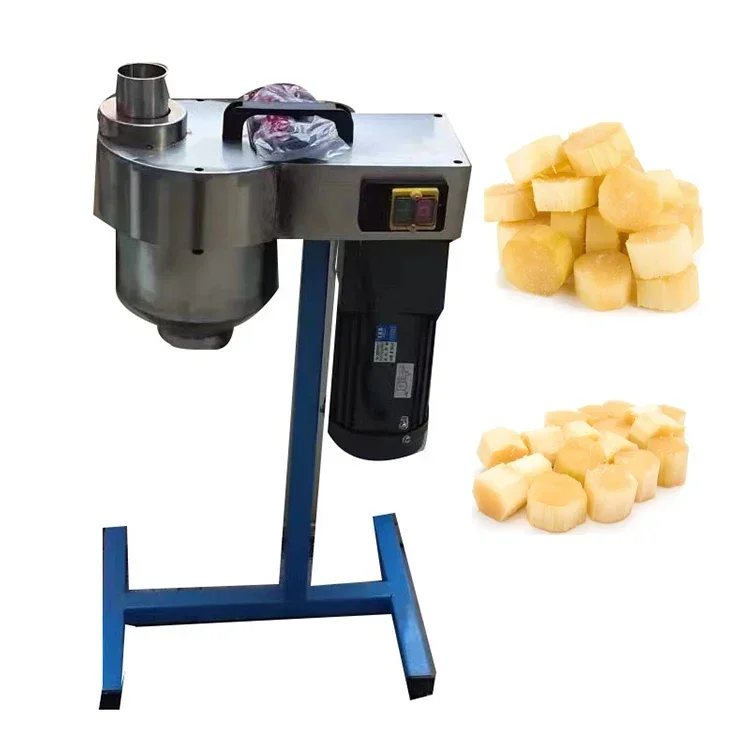 High productivity commercial automatic electric sugarcane cutting machine