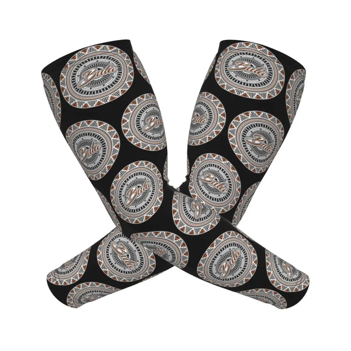 تصميم Fiji Bula Kesakesa بأكمام أذرع تبريد للرجال والنساء للحماية من أشعة الشمس فوق البنفسجية وتغطية الوشم الرياضية والتبريد وركوب الدراجات