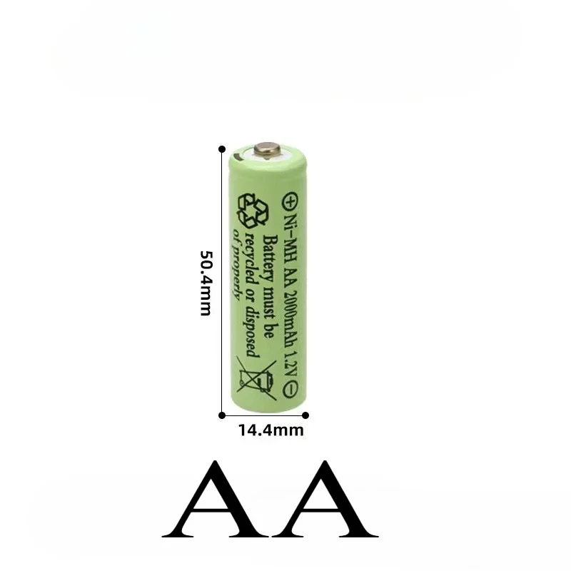 نيكل 1.2 فولت - بطاريات هيدروجين AA/AAA 200 مللي أمبير قابلة لإعادة الشحن - لألعاب RC والساعات والمصابيح LED والخلايا الشمسية #5