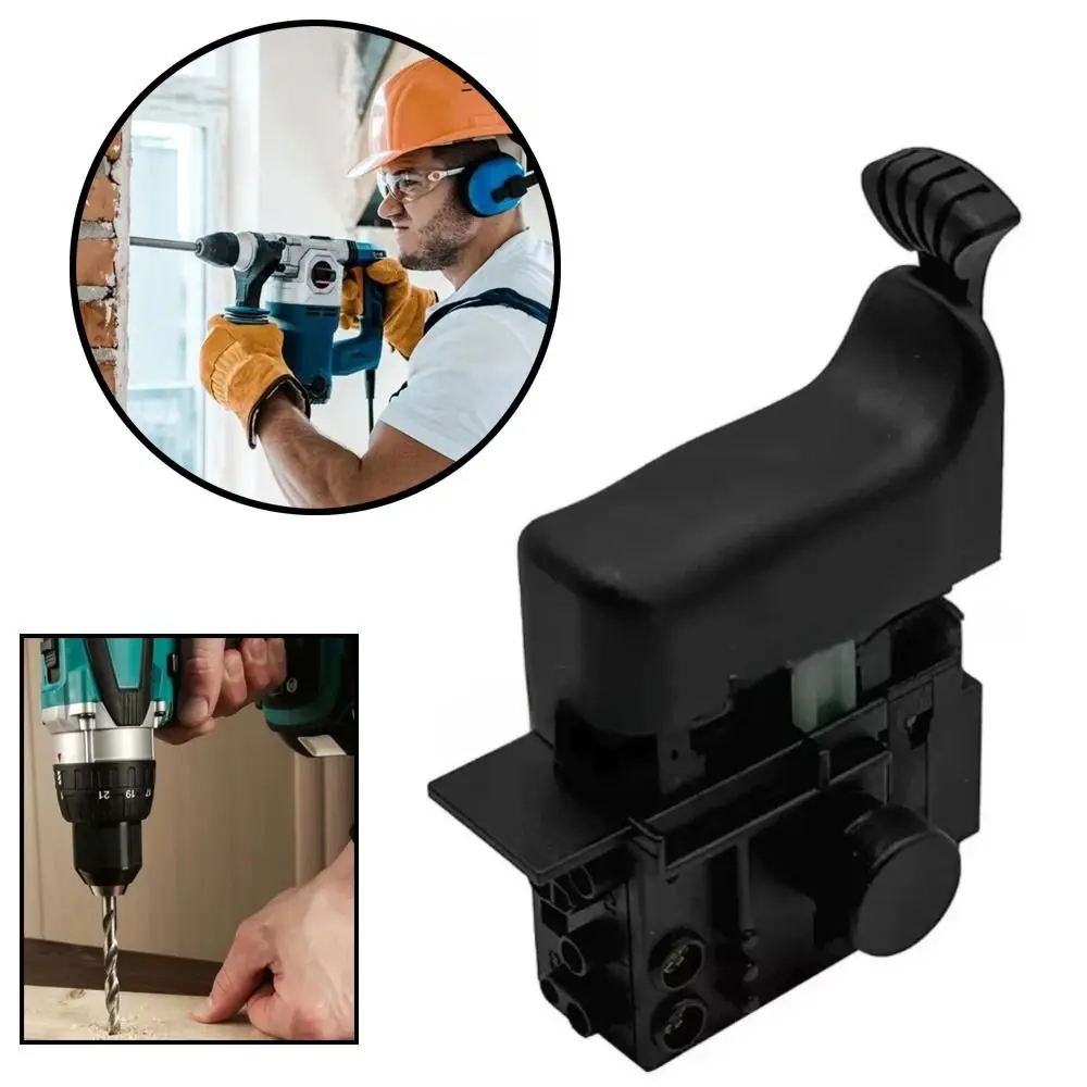 Durable Plastic Hammer Drill Switch Replacement Part Control Component Power Tool Switch Rotary Hammer Switch for Makita