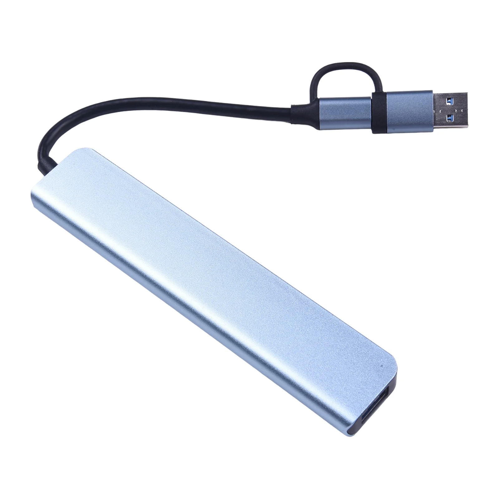 High Speed 8-in-2 USB Hub Docking Station With Audio And Charging For Computers Memory Card Reader Laptop Disk Converter