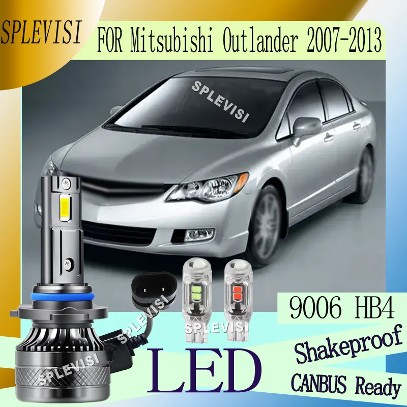 

Warranty Water and Dust Proof 360 Degrees LED Headlight Low Beam For Mitsubishi Outlander 2007 2008 2009 2010 2011 2012 2013