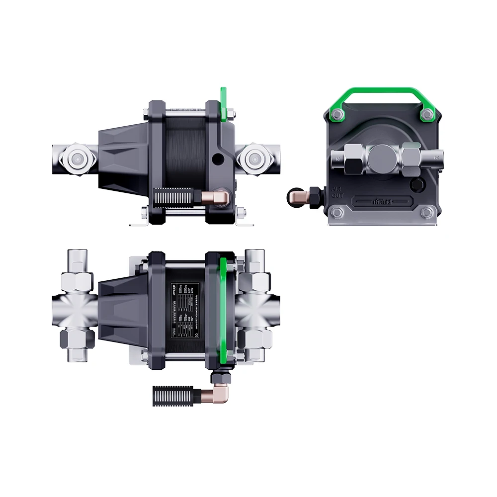 HFLG-16D High Flow Liquid Testing Tool Water Pressure Testing Machine Pneumatic Liquid Pump