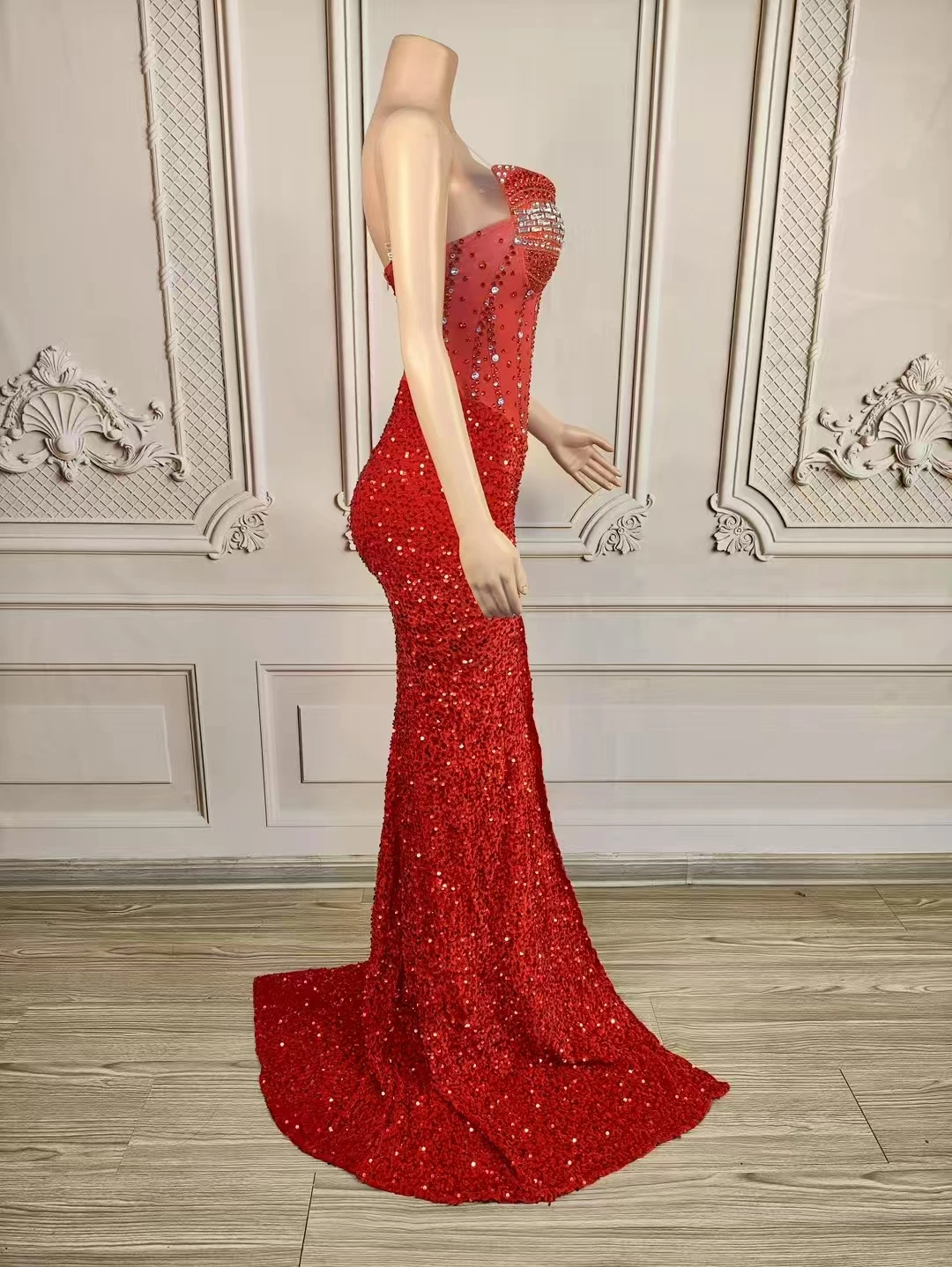 Best 21st Dress for Birthday: Real Review of the Red Sequins Long Dress for  a Memorable Celebration