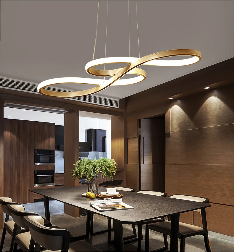 

Heng Yuan lighting minimalism DIY restaurant chandelier postmodern design led chandelier bar coffee shop Chandelier