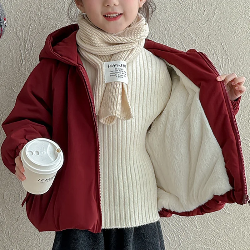 Coat Tops Winter Child Kawaii New Style Casual Clothing Baby Jackets Overalls for Newborns Boys 10 14 Years Children's Padded