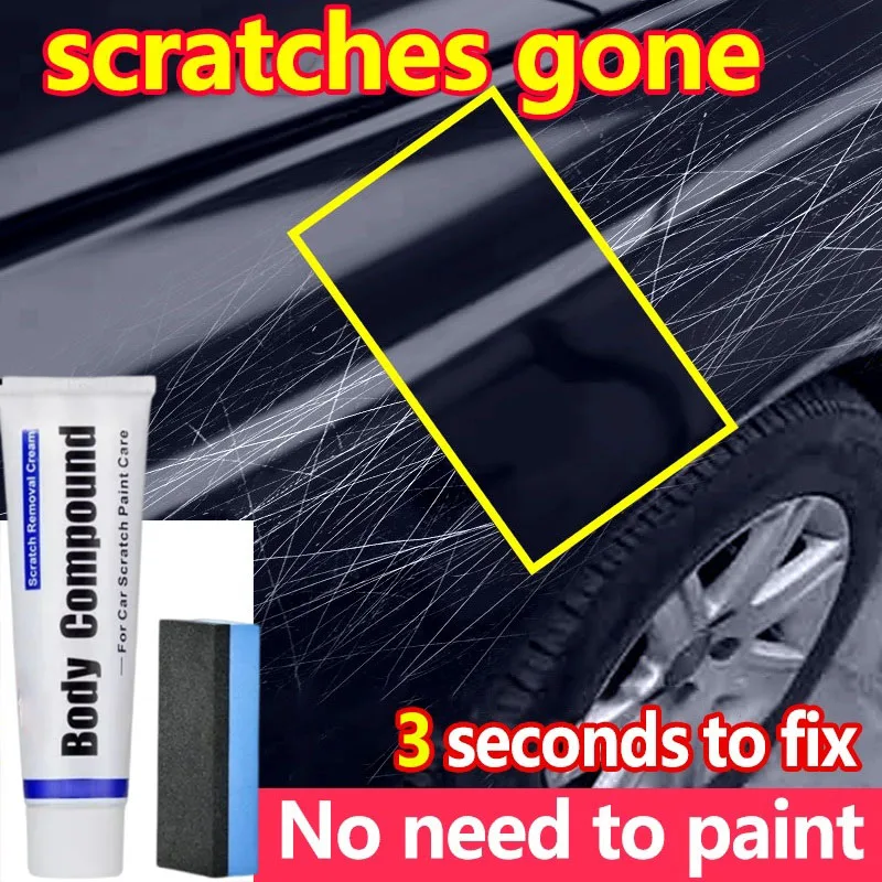 

New Car Scratch Remover Kit Auto Body Paint Scratches Repair Polishing Wax Swirl Removing Repair Tool Car Care Accessories Tool