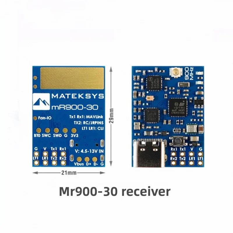 MR900-30-TX MLRS MAVLINK Module, 900MHz TX Receiver Kit for UAV/Drone Communication