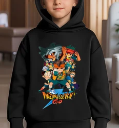Game Inazuma Eleven Go Hoodies Children Hooded Sweatshirt Boys Anime Pullover Winter Warm Hoodie Kids Clothes Girls Coat Autumn