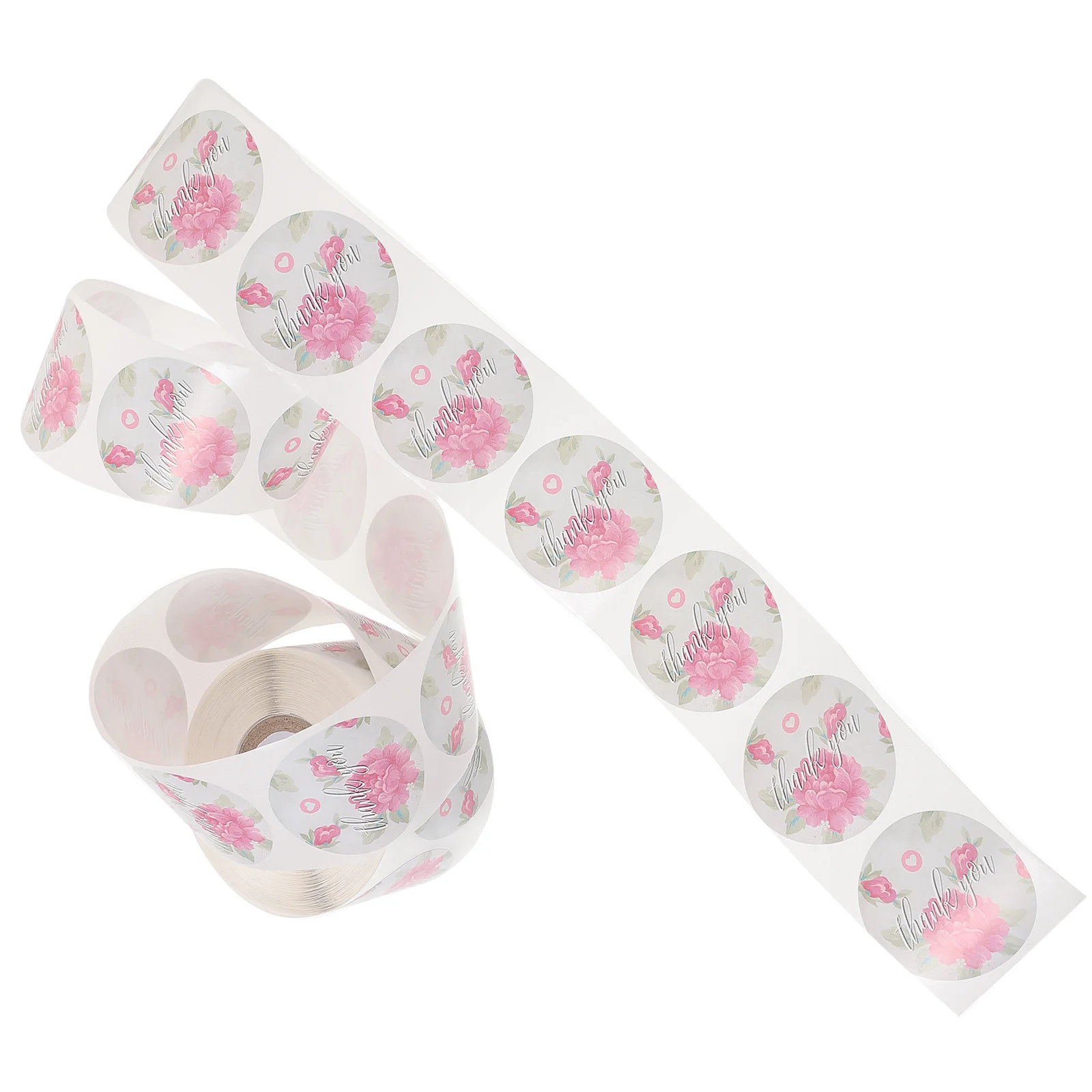 

Thank You Stickers 1 Flower Envelope Labels Self Adhesive for Gift Packing Organization Home Storage Use