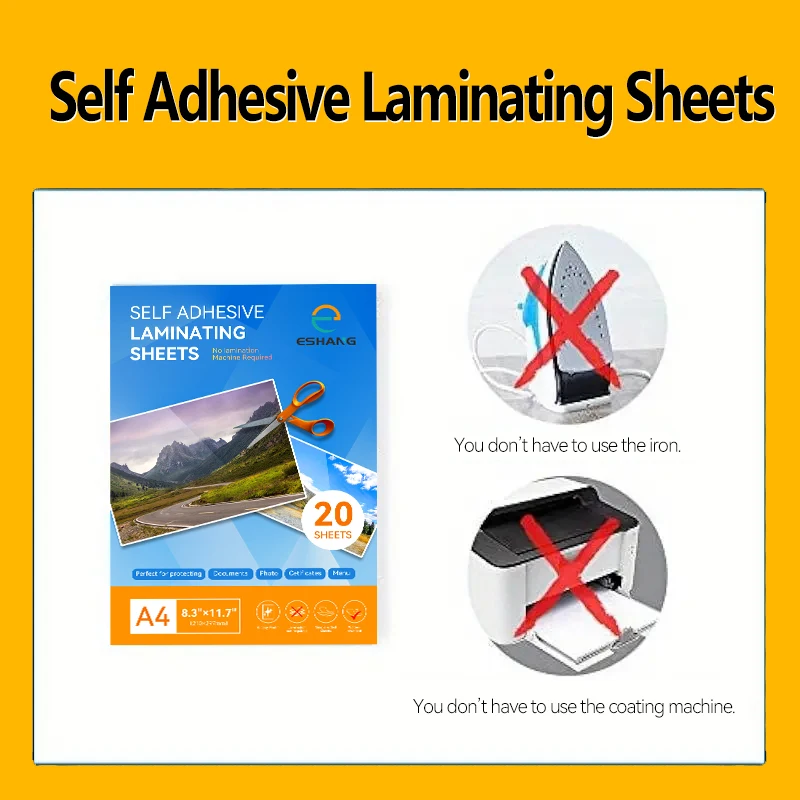 ورق لاصق ثلاثي الأبعاد 100% فينيل شفاف ذاتي اللصق مقاوم للماء شفاف ورق تصفيح بارد لا آلة للحرف اليدوية