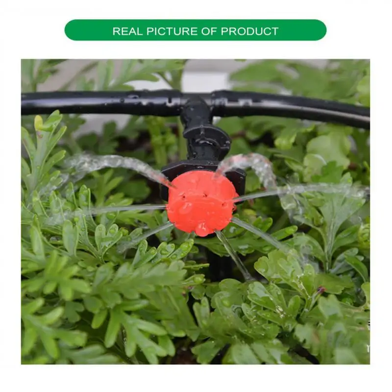 DIY Drip Irrigation System Automatic Watering Irrigation System Kit Watering Timer Garden Hose Adjustable Dripper