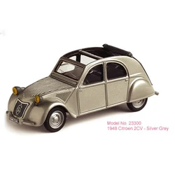 Diecast Original 1/43 Scale Citroen 2CV Simulation Alloy Car Model Static Display Collectible Decoration Toy Gift Souvenir