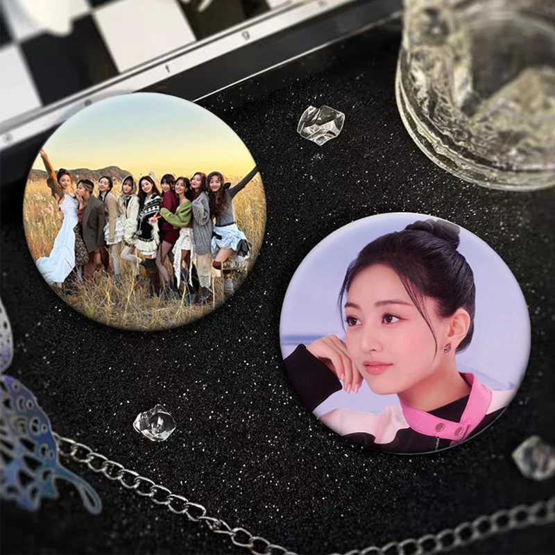 Broches de cantor de música pop, emblema do grupo de duas garotas, feito à mão, requintado, lindo, alfinetes esmaltados para mochila, acessórios de roupas, presentes