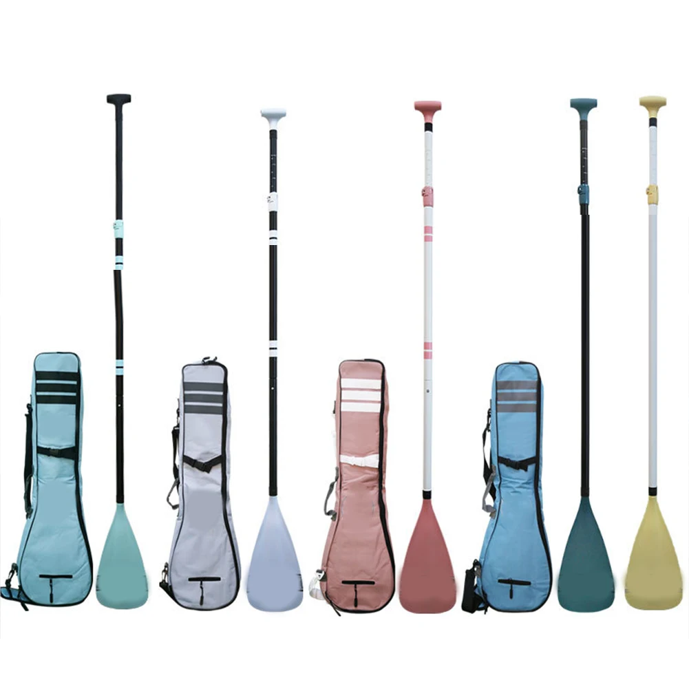 

Надувная сумка для хранения весла для доски для серфинга - трехступенчатый органайзер из ткани Оксфорд для весла из алюминиевого стекловолокна и углеродного волокна