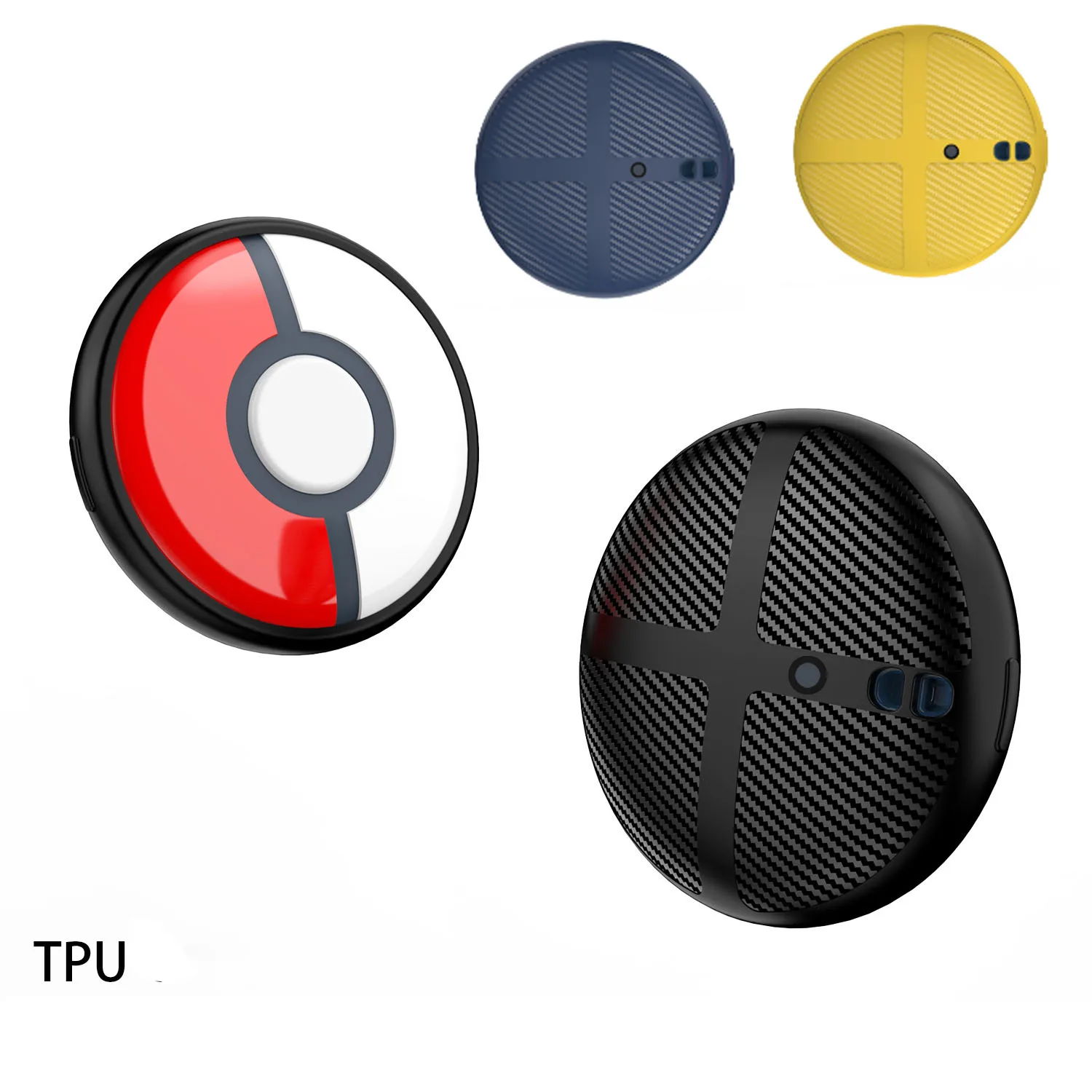 Funda protectora de TPU para consola de juegos Poke mon GO Plus, ligera y cómoda, accesorios anticaída