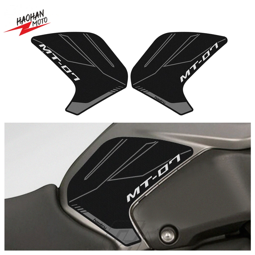 

For Yamaha MT-07 MT07 2018-2020 Motorcycle Accessorie Side Tank Pad Protection Knee Grip Mats