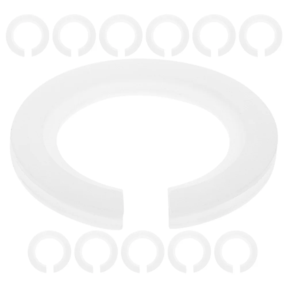 

12pcs E27 To E14 Lamp Shade Converters Plastic Lamp Shade Reducing Rings Professional Lampshade Accessory For Table Lamp Shades