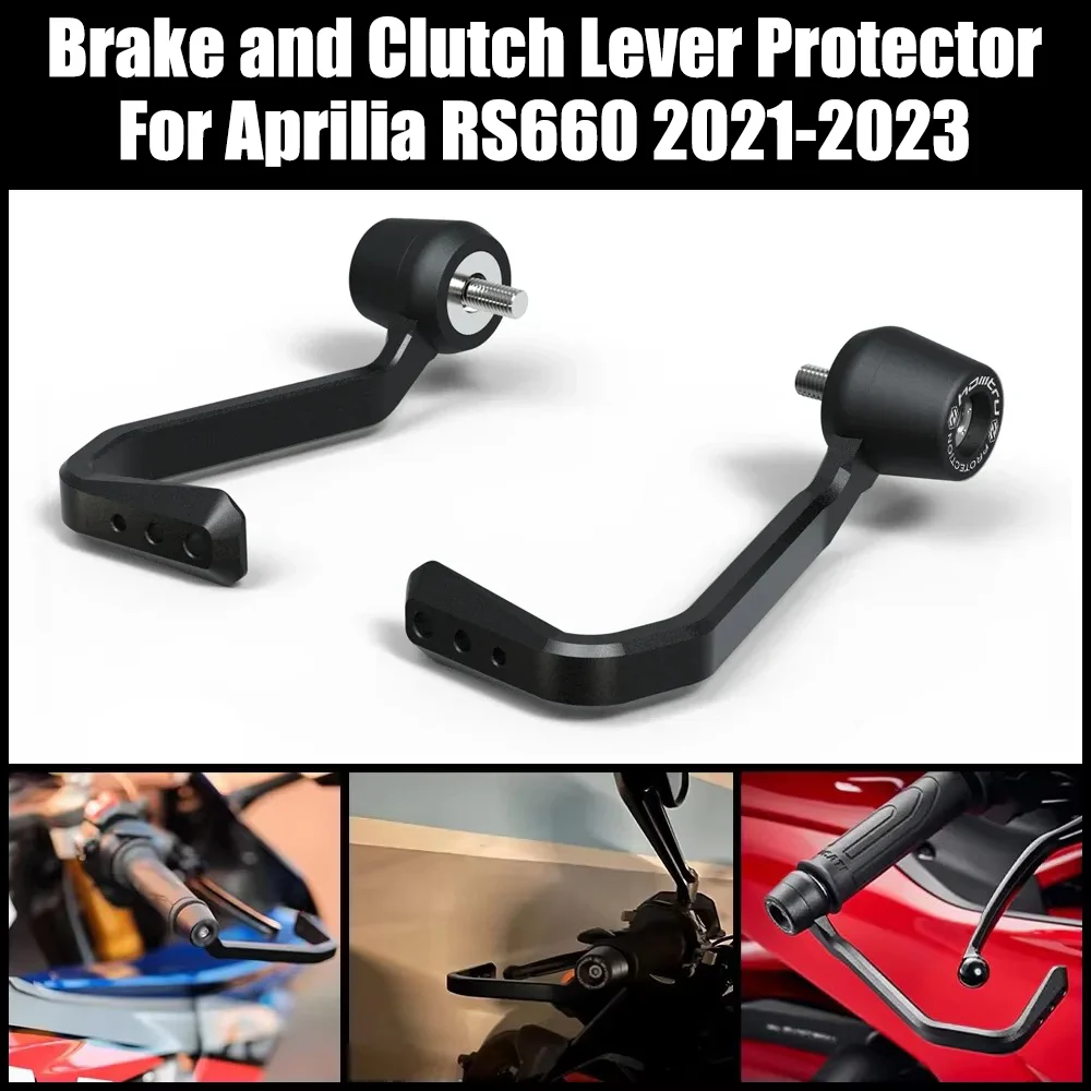 RS 660 Motorcycle Accessories Handlebar Grips Brake Clutch Levers Guard Protector Kit For Aprilia RS660 2021-2023