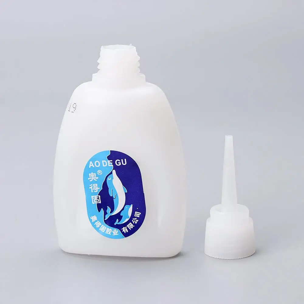 Suministros de oficina, herramienta de reparación instantánea de secado rápido, pegamento líquido 502 para cuero de goma, súper adhesivo fuerte
