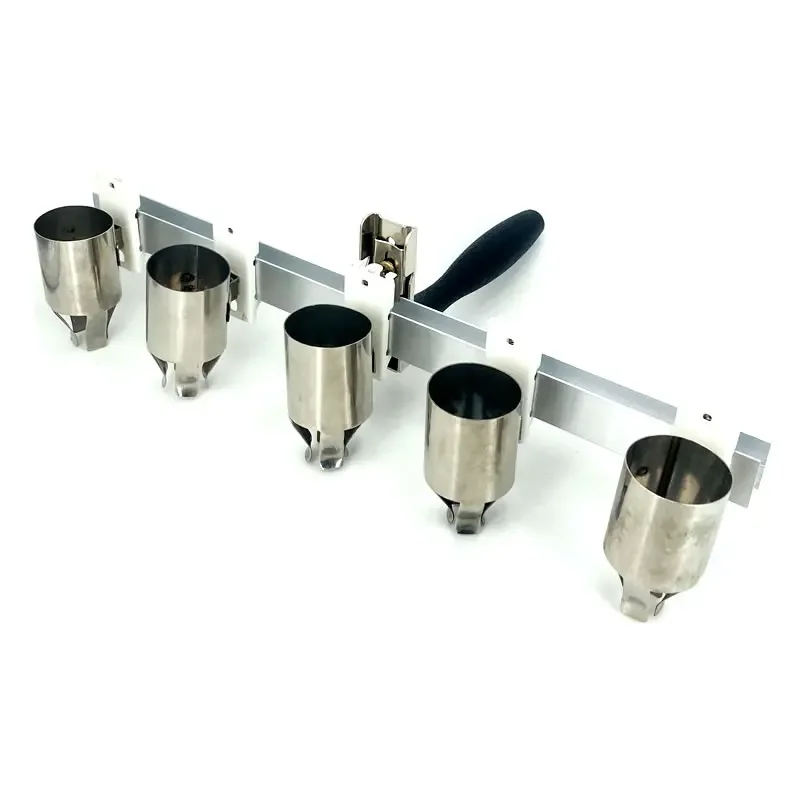 مشبك موكسا من الفولاذ المقاوم للصدأ مخصص 234567 برأس فتحة قابل للتعديل رف شريط الكى التنين #1