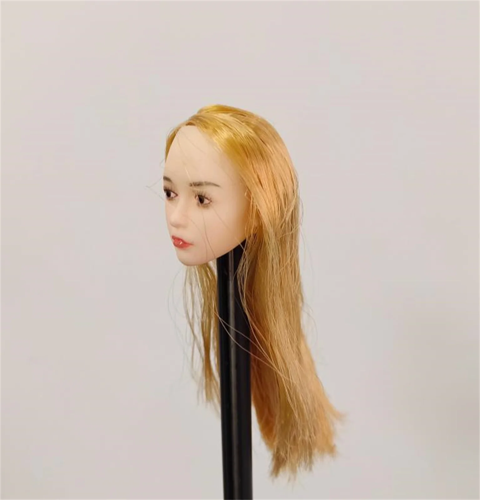 

1/6 Suprise Blonde Expression Head Sculpt Pale For 12inch TBleague Phicen Action Figure Model toys