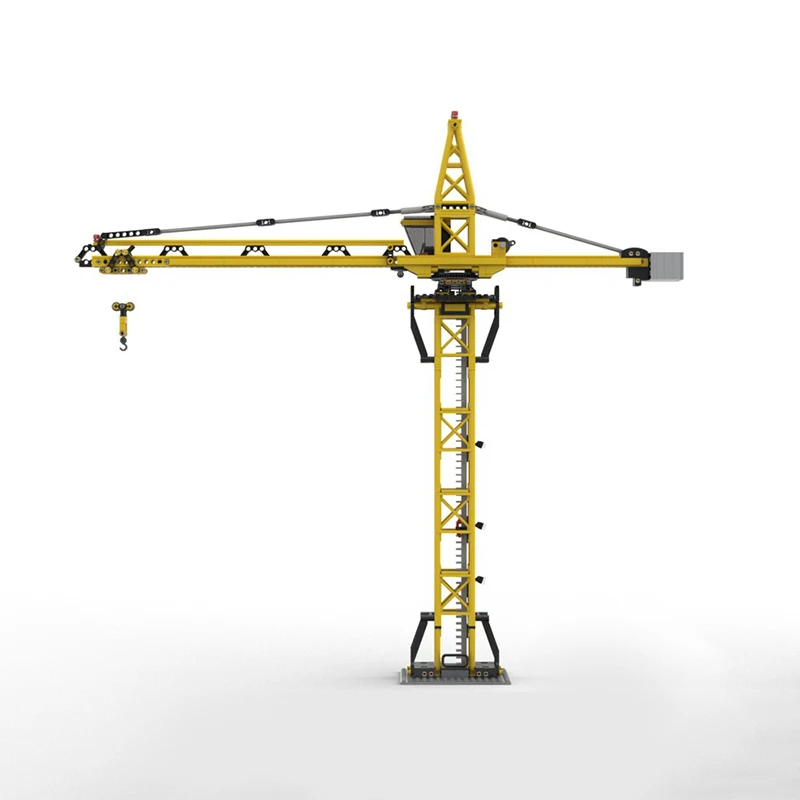 762 Pcs Construction Modular Crane Engineering Equipment Custom MOC Creation Building BlocksToys Gift