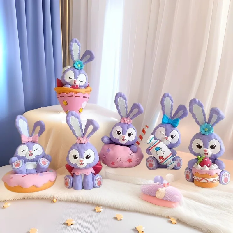 

Персонализированный креативный мультфильм Стеллалу Дисней, мужские и женские настольные автомобильные куклы, украшения, детские фанаты, игрушки, подарки