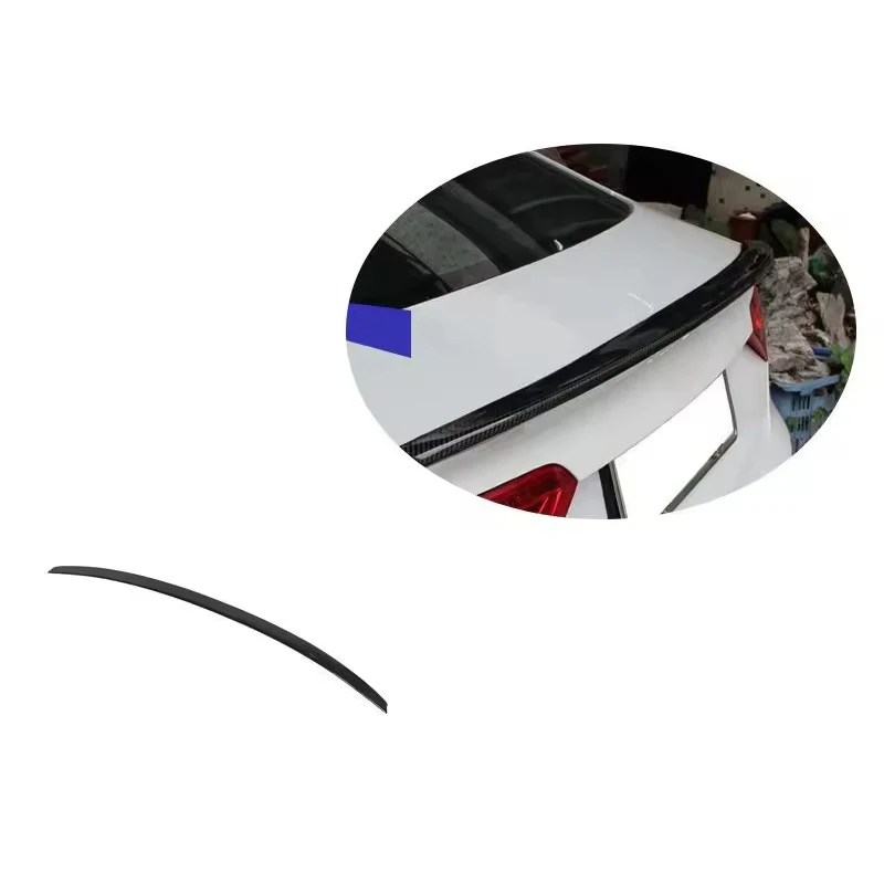 The New Style Carbon Fiber Fibre Rear Trunk Spoiler Wing Fit for audi A5 2009-2016 ,Ture Factory Fitment