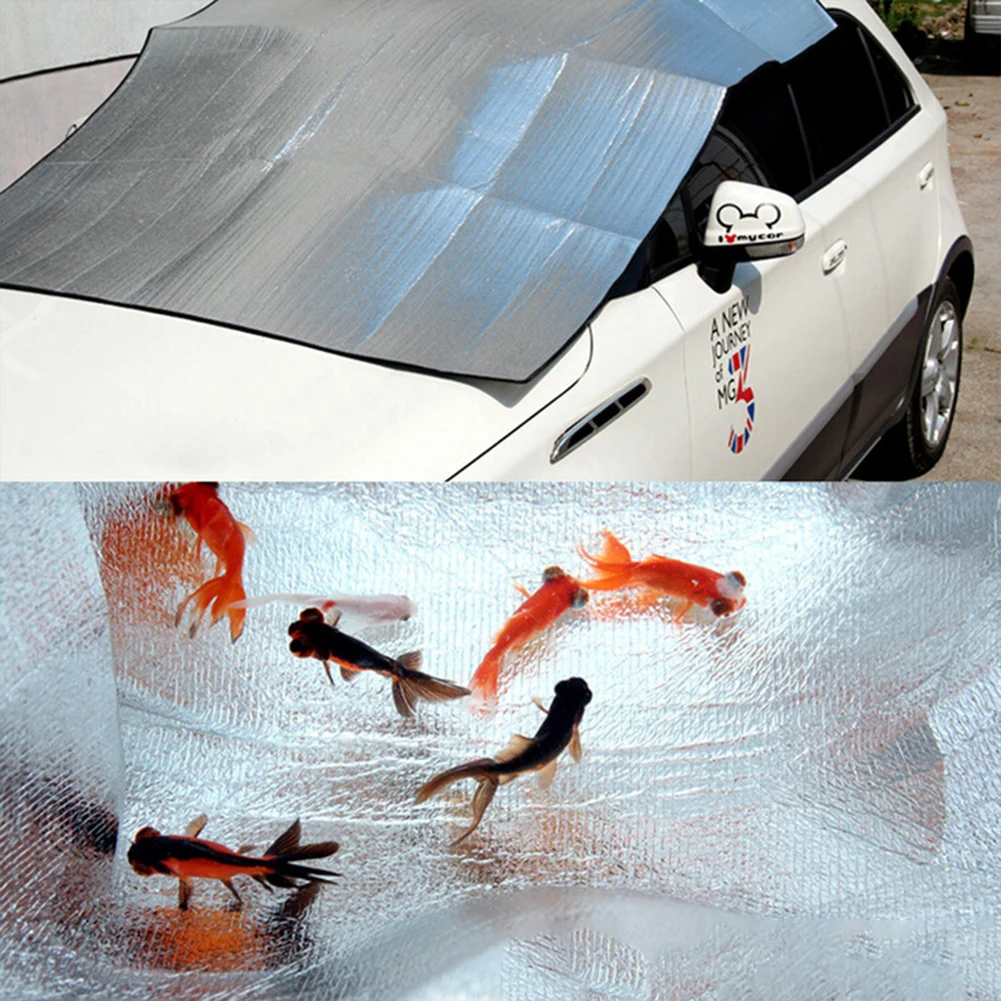 مقاوم للماء التخييم حصيرة مقاوم للرطوبة الألومنيوم احباط حصيرة على الوجهين الألومنيوم احباط وسادة 78x78in لحدائق الشاطئ في الهواء الطلق