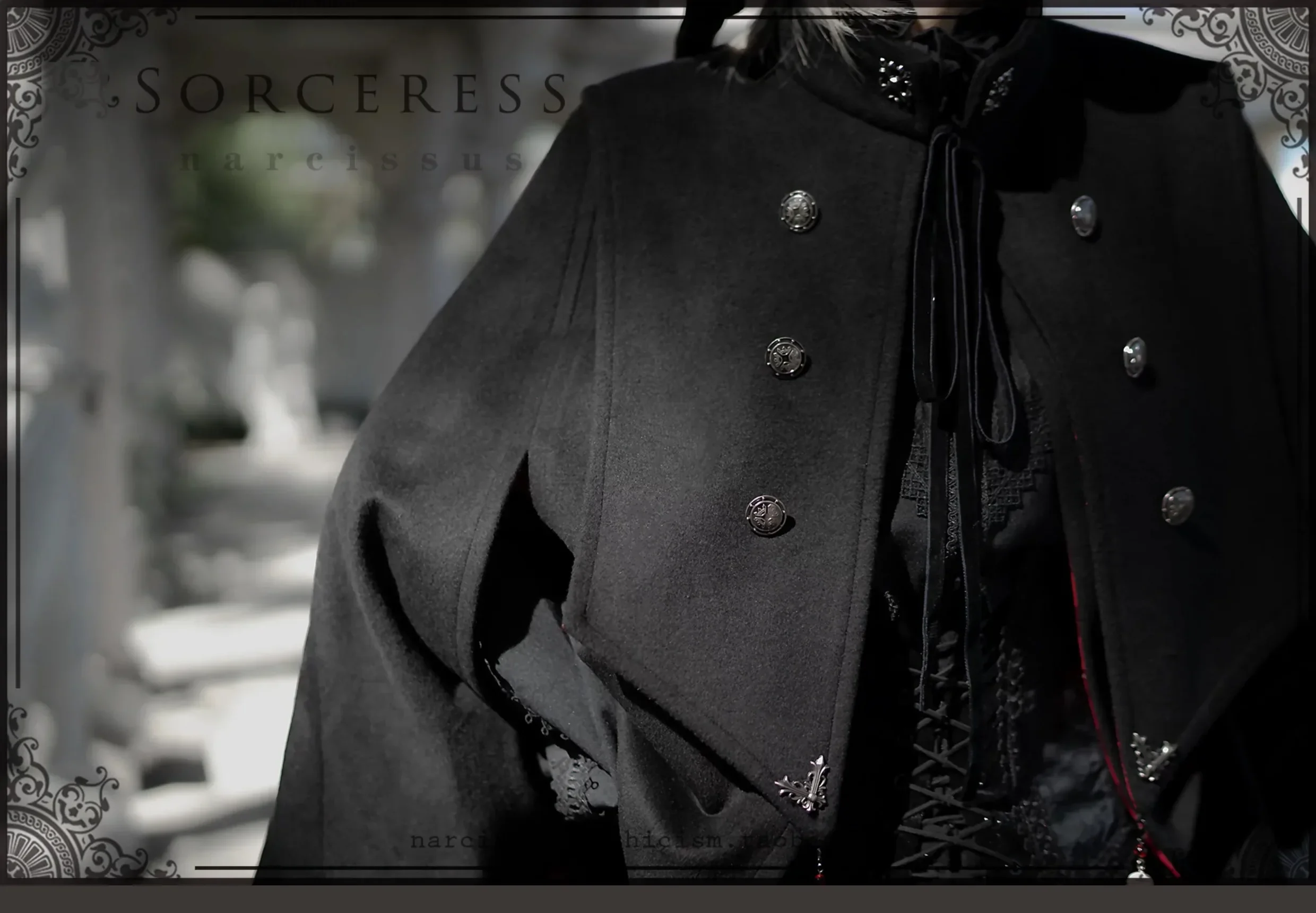 Narcissous-Sorcière Victoria Everak Dark Gothic Wind Stagnant Shadow, Précommande