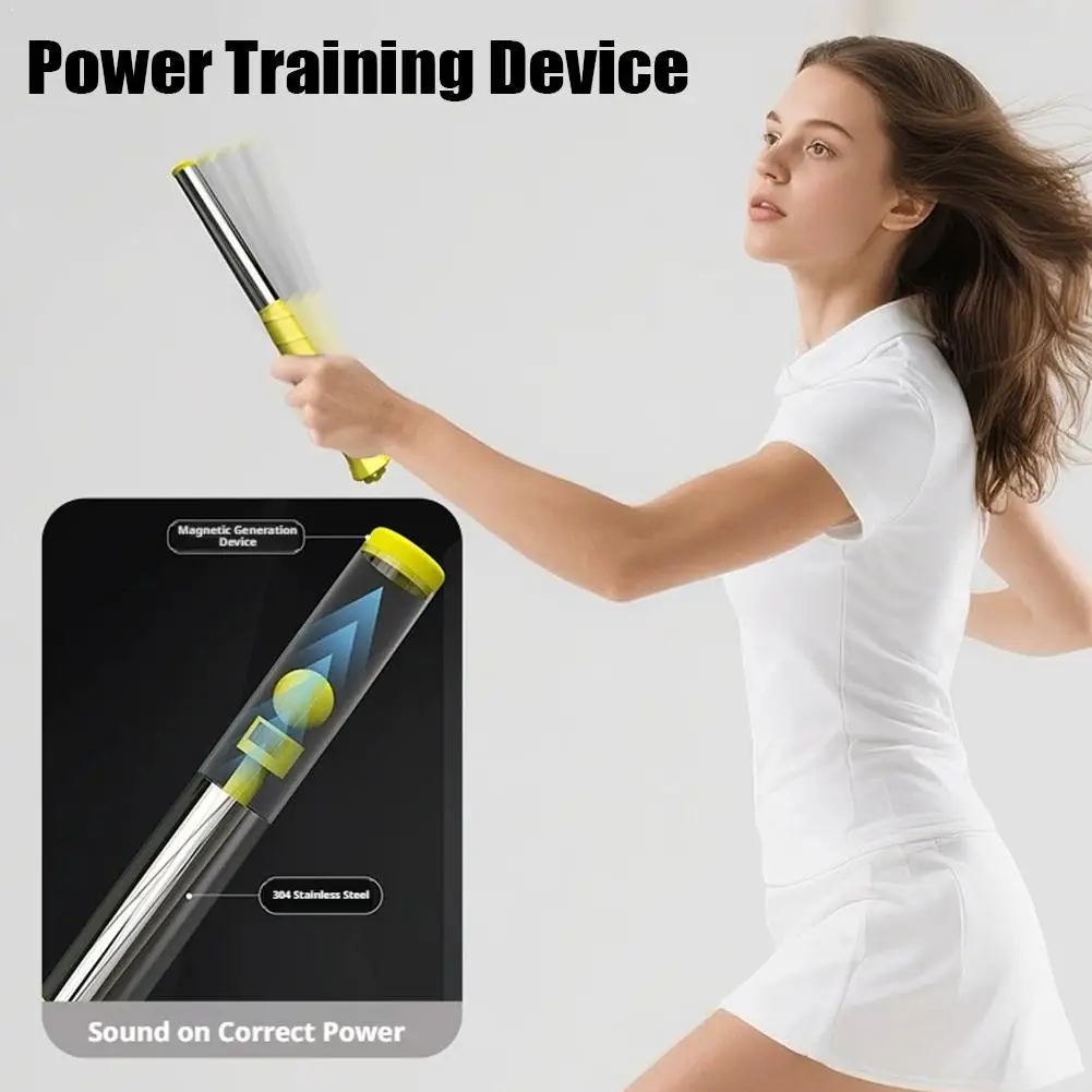 

Badminton Swing Trainer Correction Tool for Forehand & Backhand Solo Training Aid Equipment Badminton Power Trainer