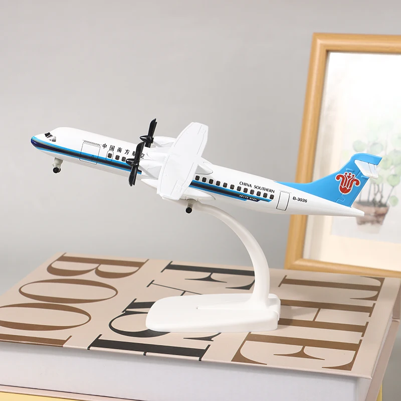 20cm 1:200スケール サザン航空 ATR 合金製飛行機模型 ランディングギア付き ダイキャスト航空機