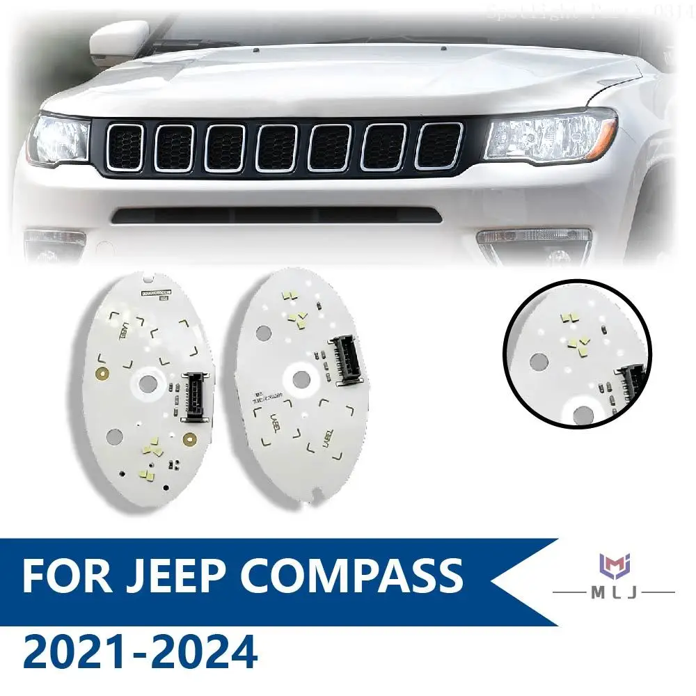 Für Jeep Compass 2021-2024 6420000013 6420000014 LED-Scheinwerfer LED-Quellenchip Scheinwerfer DRL Steuermodul Auto-Zubehör