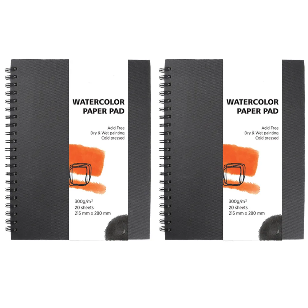watercolor-sketchbook-2-pack-hardcover-drawing-pads-for-artists-students-portable-art-journal