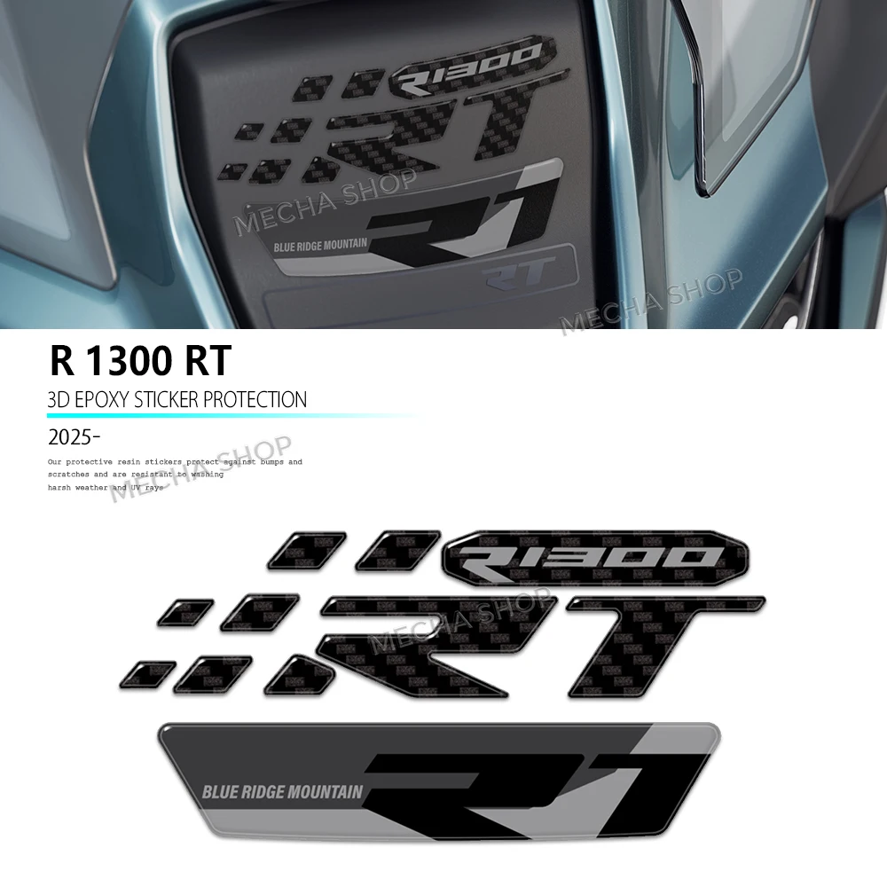 

For R1300RT R 1300 RT 2025 2026 3D Resin Sticker Protection Kit Front Decorative Stickers