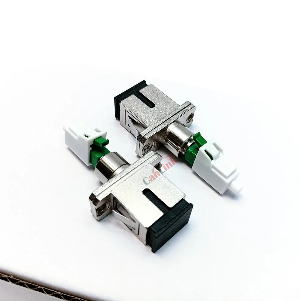 Fiber Hybrid Adapter Coupler LC/UPC To SC/UPC Simplex Fiber Optic Connector FTTH Single-mode Adapter for Visual Fault Locator