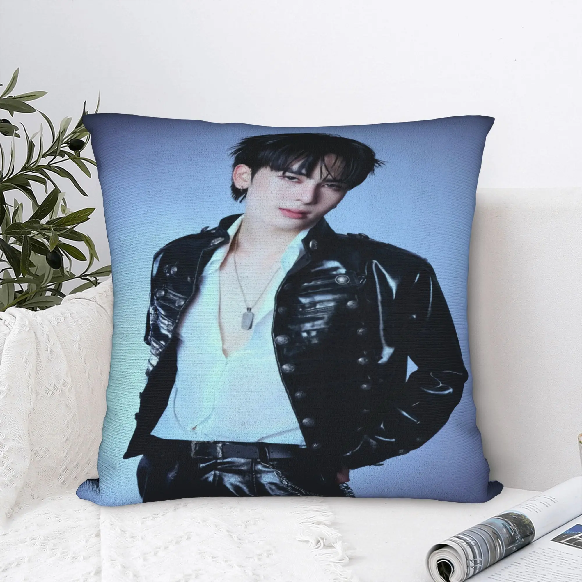 JASP.ER Group Pillow Case  Custom Pillow Cover For Wedding Party Home Decor Morden Pillowcases