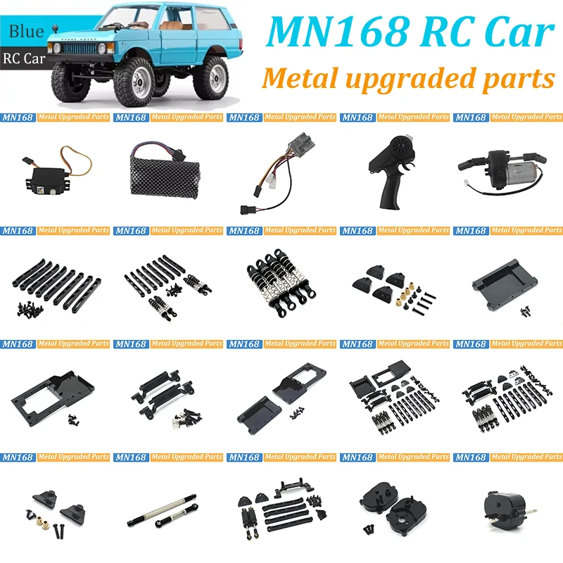 

MN MNDEL MN168 Original factory Parts anti-collision beam tie rod front and rear axle shock absorbers battery accessories