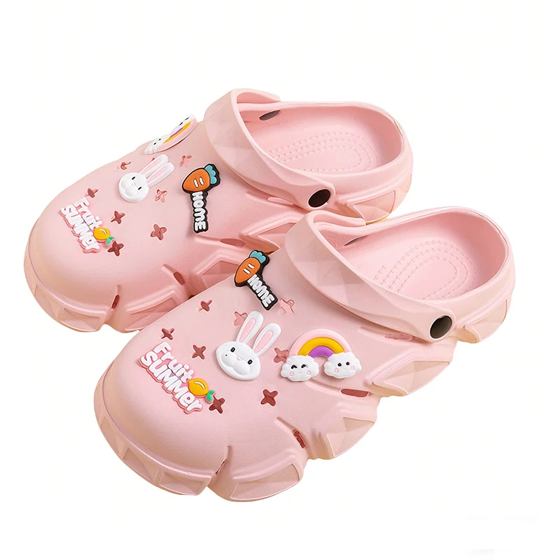 

Новые дышащие сандалии для женщин и мужчин, летние сабо из ЭВА, обувь для сада, пляжные шлепанцы с отверстиями, удобные домашние тапочки