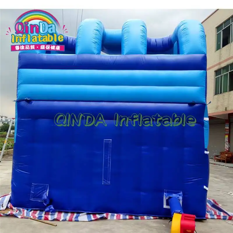 زحليقة مزدوجة قابلة للنفخ كبيرة للأطفال ، قلعة منزلقة ، معدات ملعب خارجية ، تكلفة المصنع