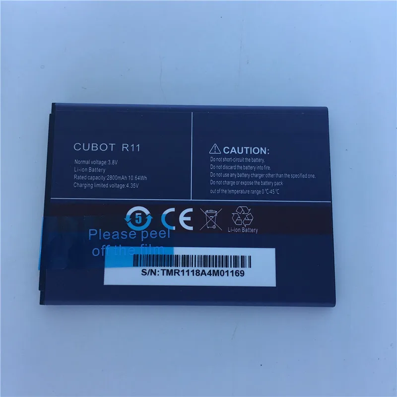 Для батареи CUBOT R11, 2800 мАч, 5,5 дюйма, MTK6580, длительное время ожидания, высокая емкость, новая дата производства для батареи Cubot Для батареи CUBOT R11, 2800 мАч, 5,5 дюйма, MTK6580, длительное время ожидания, высокая емкость, новая дата производства для батареи Cubot