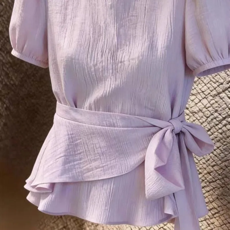 

Summer 2026 French Design Fashion Temperament Women's Top