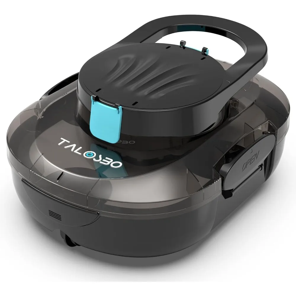 

Pleco S1 Cordless Robotic Pool Cleaner with 75-80Mins Runtime, Small Pool Vacuum for Above-Ground Pools up to 645 Sq.ft