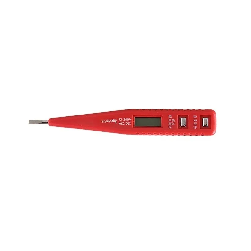 Tester pen, household, special multi-function digital display high-precision induction 12-250V screwdriver